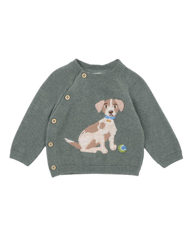 Proud Puppy Jumper - Sage