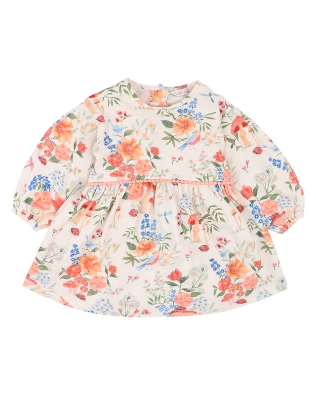 Wild Garden Print Dress