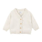 Brady Cotton Cardigan - Sky Marl