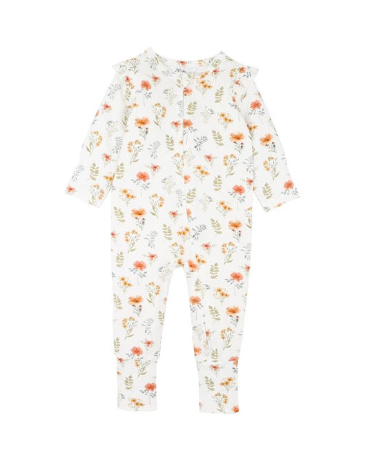 Gemma Print L/S Zipsuit