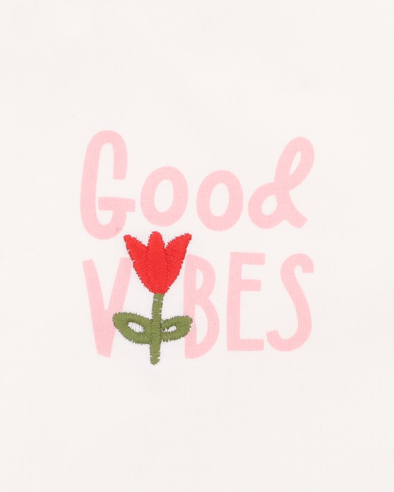 Sundae Good Vibes Tee - White