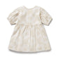 Daisy Bloom Organic Button Dress