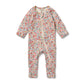 Summer Bloom Organic Zipsuit w Feet