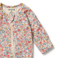 Summer Bloom Organic Zipsuit w Feet