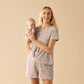 Summer Bloom Organic Zipsuit w Feet