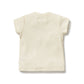 Lemon Leaf Embroidered Organic Tee