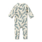 Little Fronds Organic Zipsuit w Feet