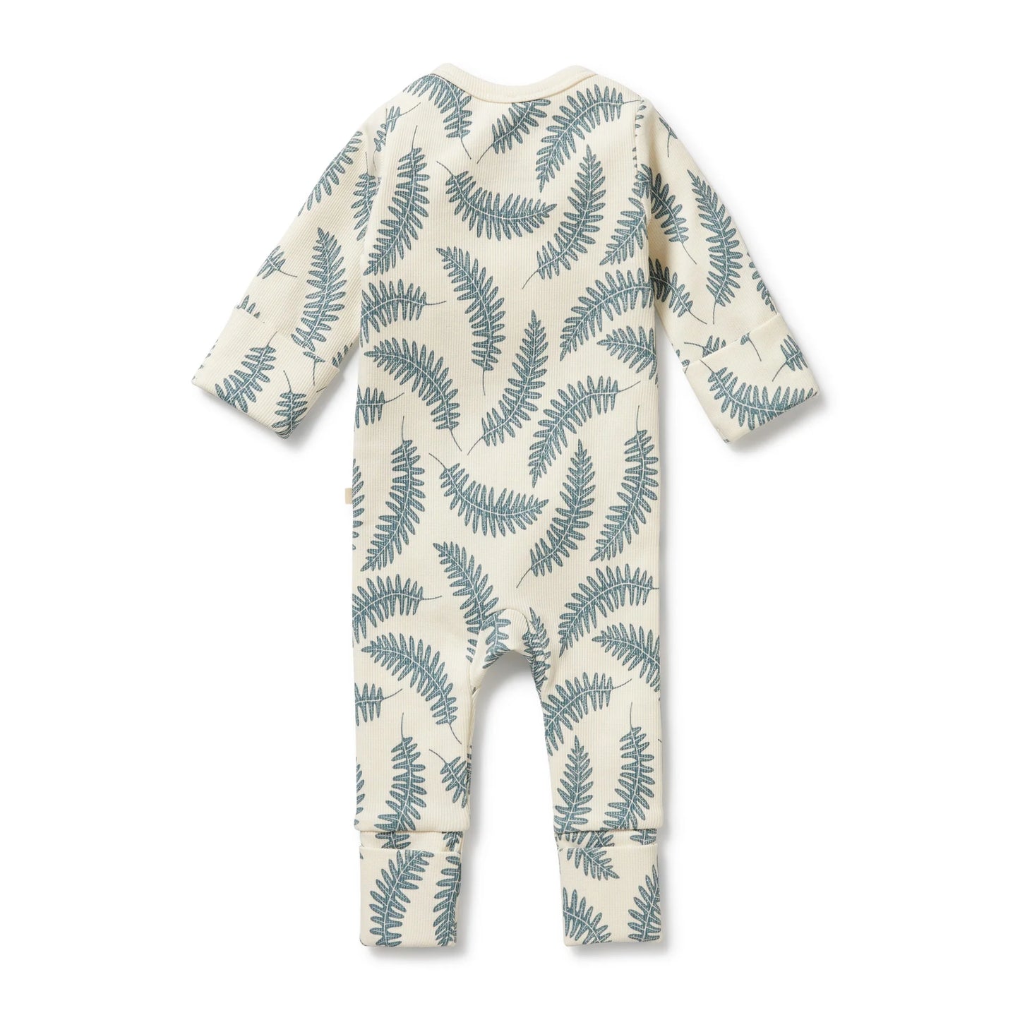 Little Fronds Organic Zipsuit w Feet