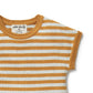 Golden Wave Stripe Organic Knitted Growsuit