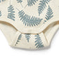 Little Fronds Organic Henley Bodysuit