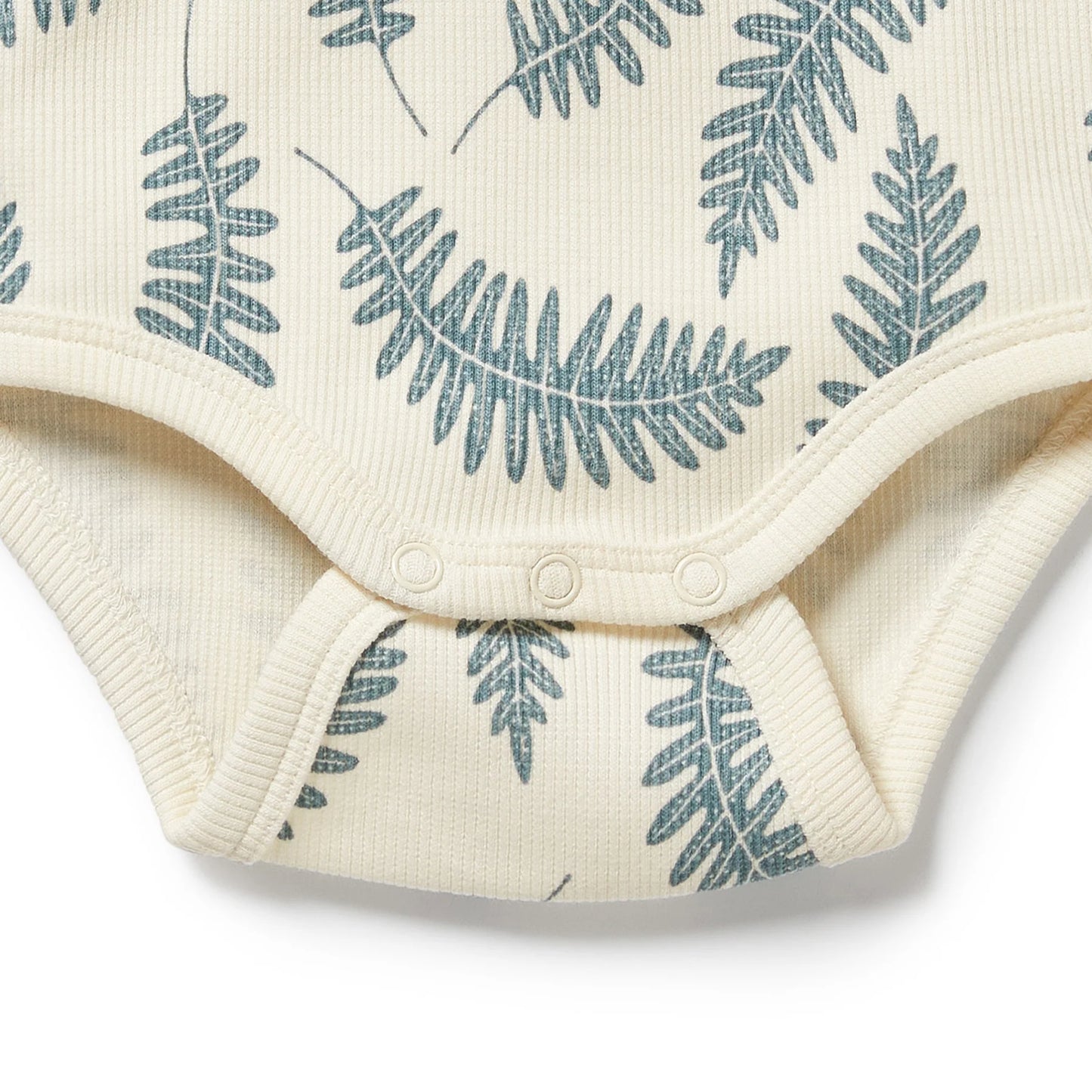 Little Fronds Organic Henley Bodysuit