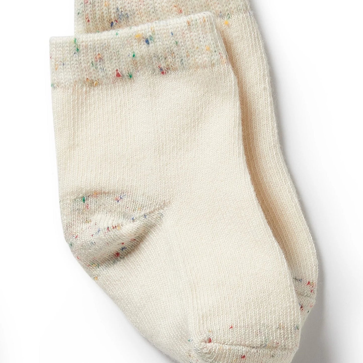 Baby Socks 3 Pack - Cream, Oatmeal, Grey Cloud