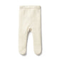 Knitted Leggings with Feet