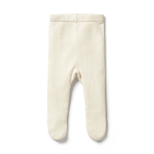 Knitted Leggings with Feet