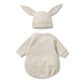 Organic Waffle Bodysuit - Oatmeal