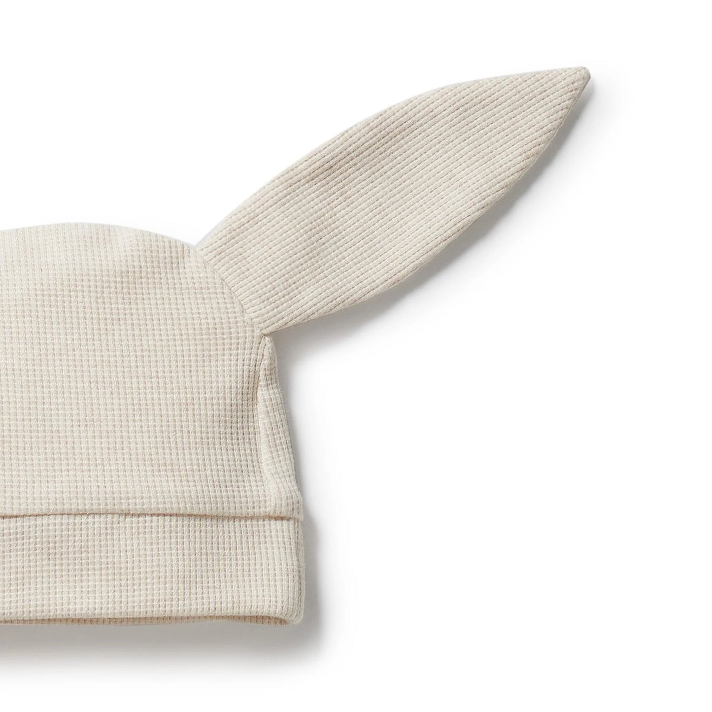 Organic Waffle Bodysuit - Oatmeal