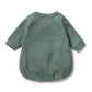 Organic Waffle Bodysuit - Pine Green