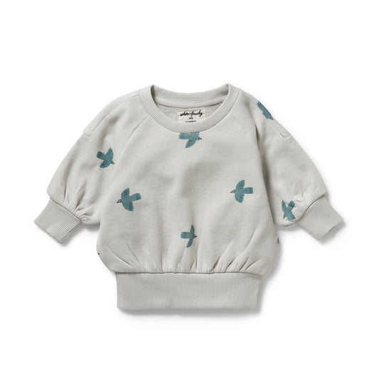 Organic Terry Sweat - Little Sparrow