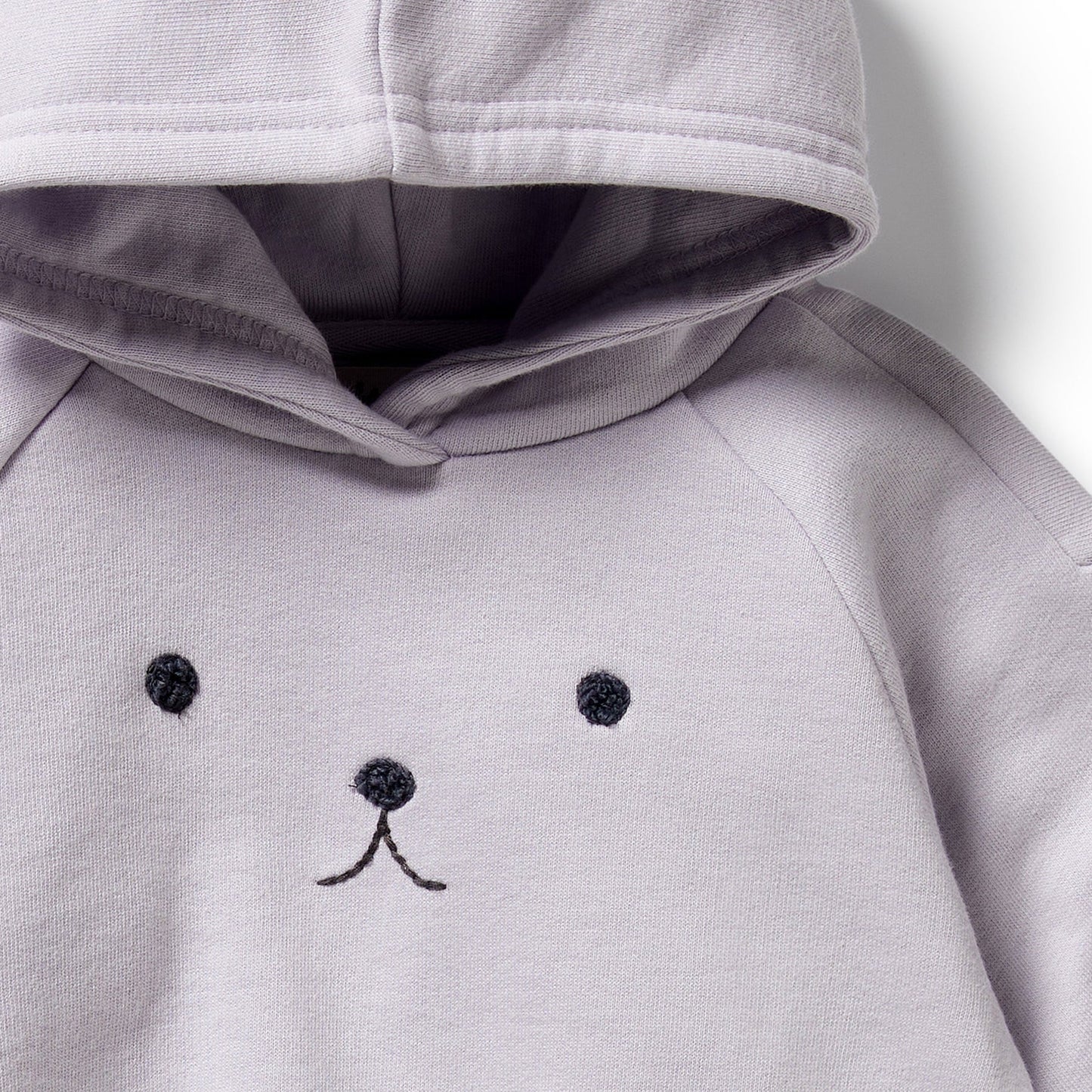 Organic Terry Hooded Sweat - Lavender