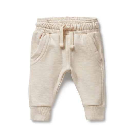 Organic Terry Sweat Pants - Oatmeal