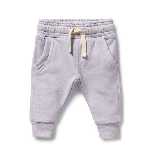 Organic Terry Swaet Pant - Lavender