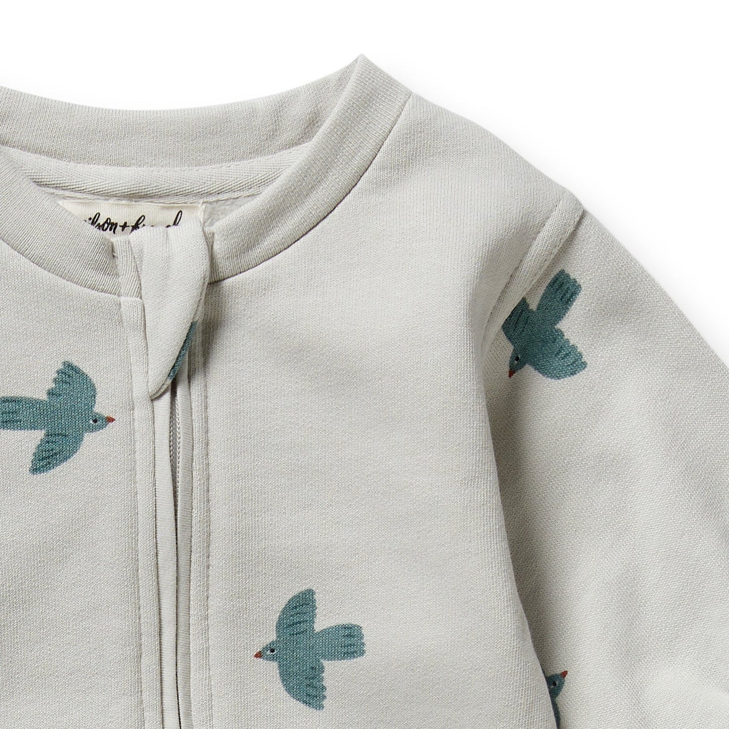 Organic Terry Growsuit - Little Sparrow