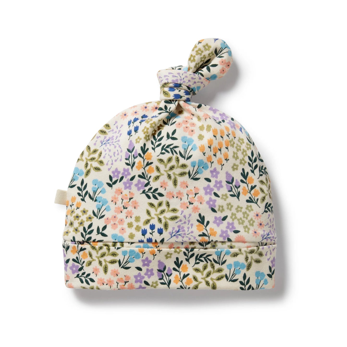 Organic Knot Hat - Tiny Bloom