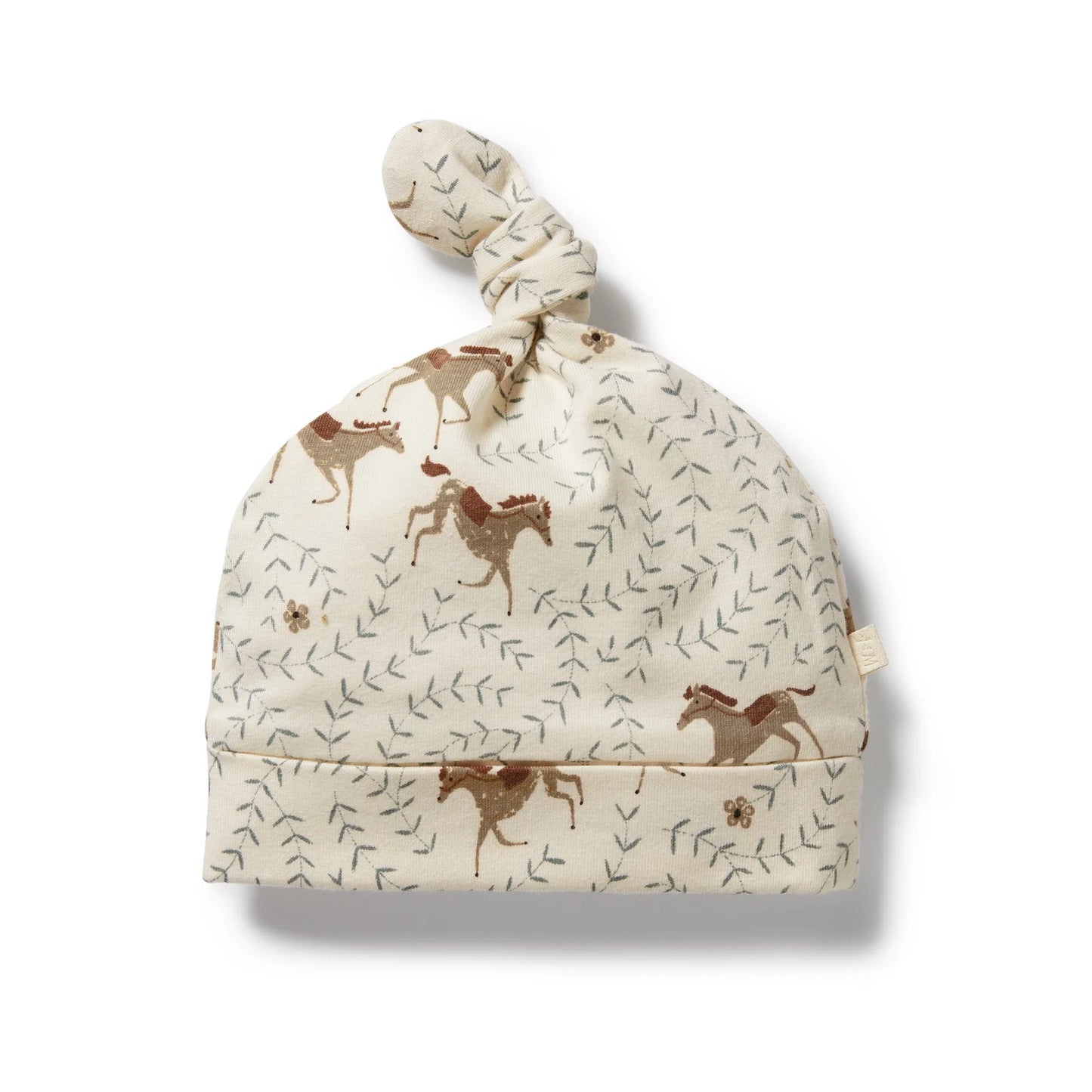 Organic Knot Hat - Trixie Horse