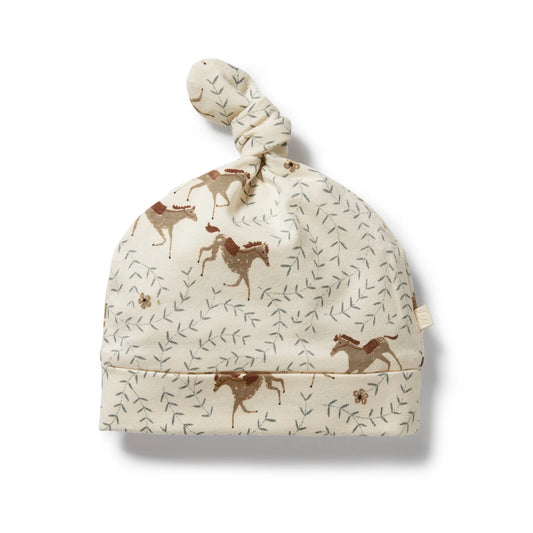 Organic Knot Hat - Trixie Horse