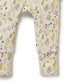 Organic Zipsuit w Feet - Bella Floral