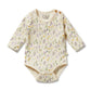 Organic Bodysuit - Bella Floral
