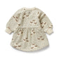 Organic Terry Sweat Dress - Trixie Horse