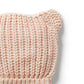 Knitted Bear Hat - Fairy Floss