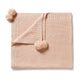 Knitted Blanket - Fairy Floss