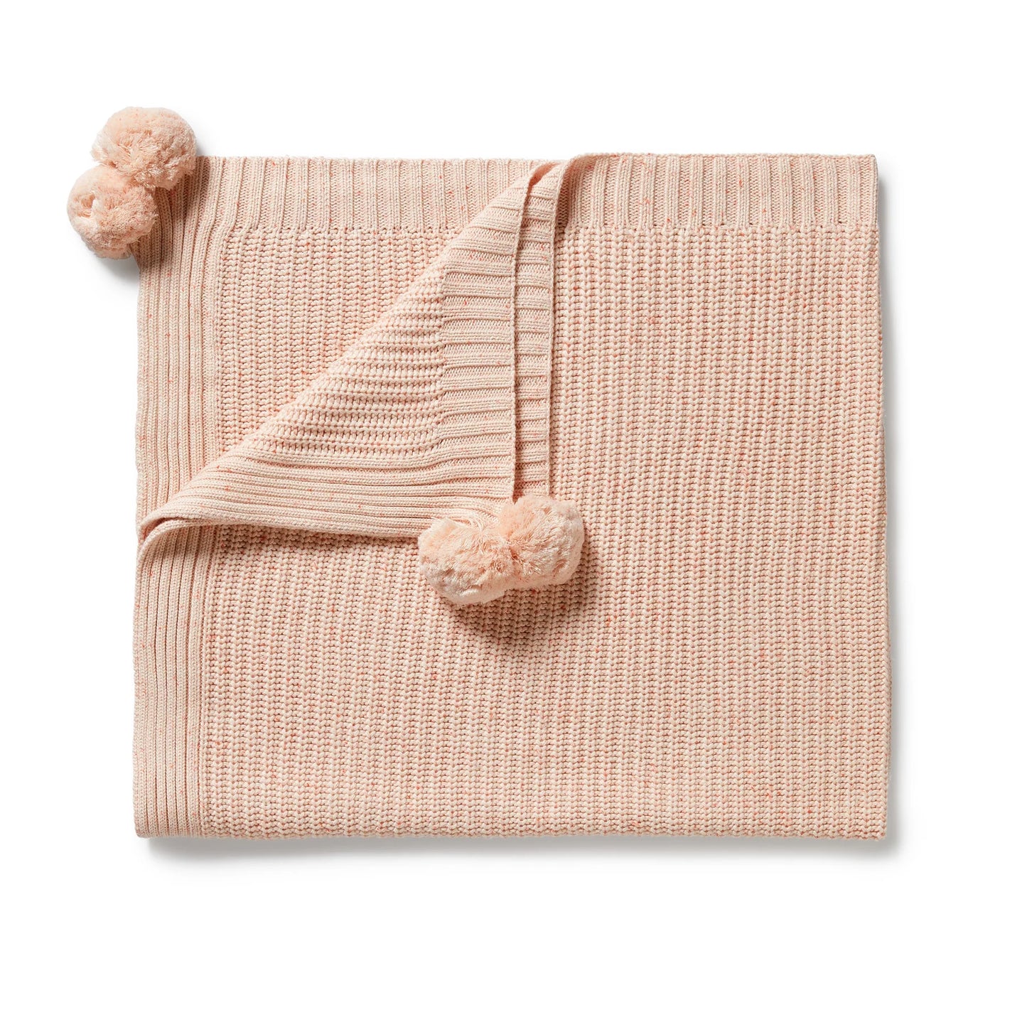 Knitted Blanket - Fairy Floss