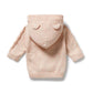 Knitted Cable Jacket - Fairy Floss