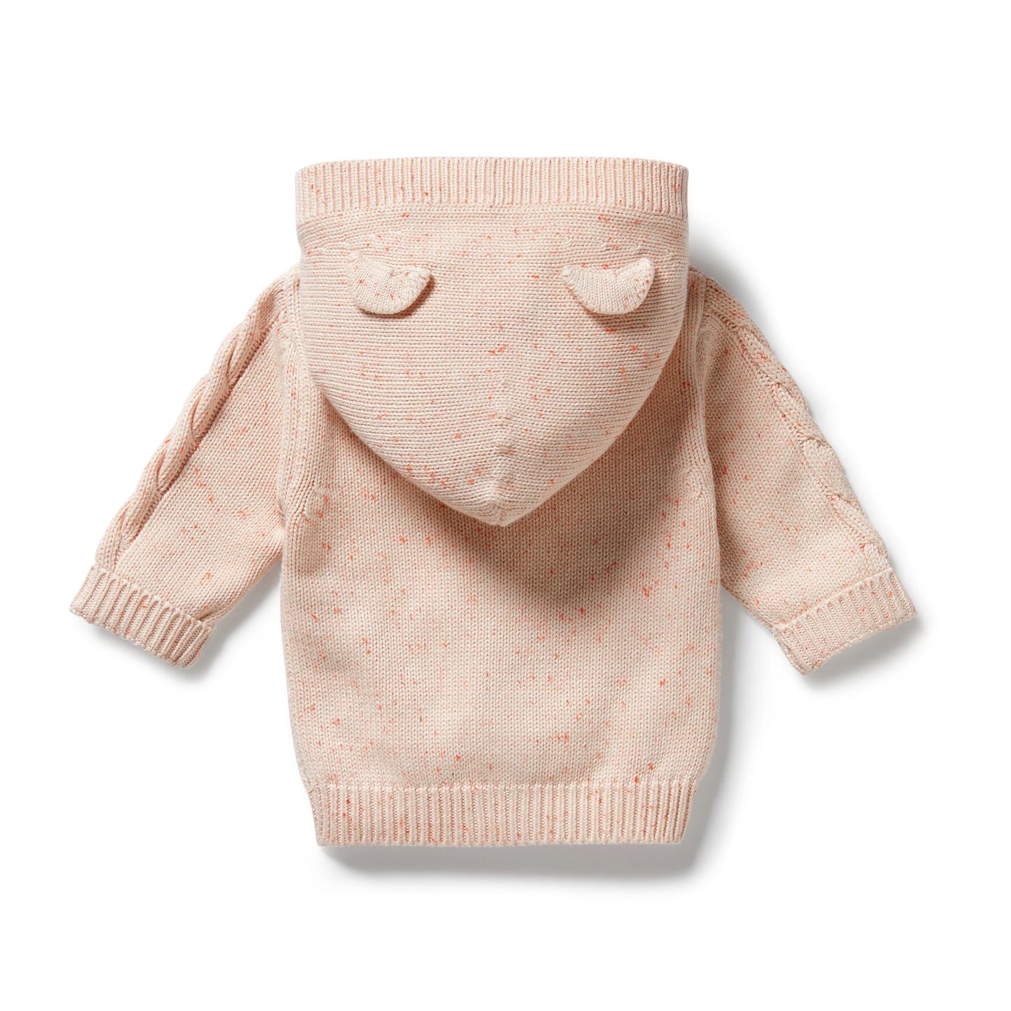 Knitted Cable Jacket - Fairy Floss