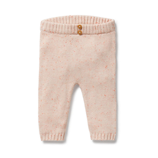 Knitted Leggings - Fairy Floss
