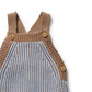 Coco And Blue Speckle Organic Knitted Overall