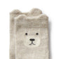 Organic 4Pkt Baby Socks Buttermilk, Oat, Cloud, Walnut