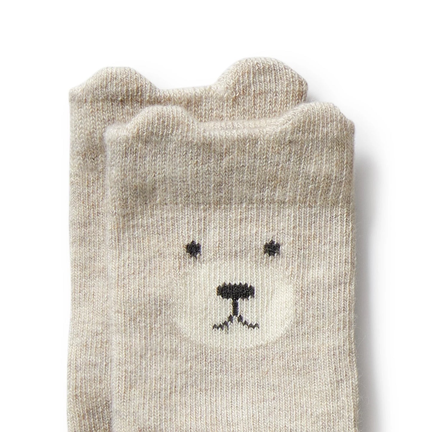 Organic 4Pkt Baby Socks Buttermilk, Oat, Cloud, Walnut