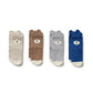 Organic 4Pkt Baby Socks