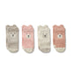 Girls Organic 4Pkt Baby Socks