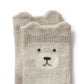 Girls Organic 4Pkt Baby Socks