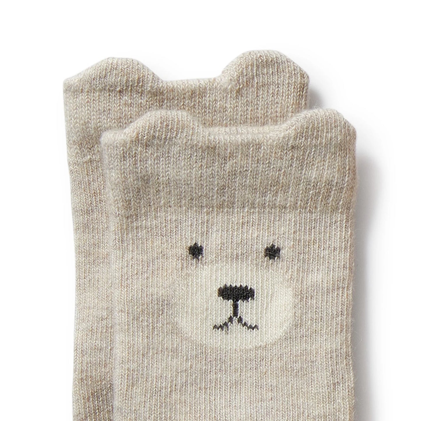 Girls Organic 4Pkt Baby Socks