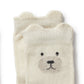 Girls Organic 4Pkt Baby Socks
