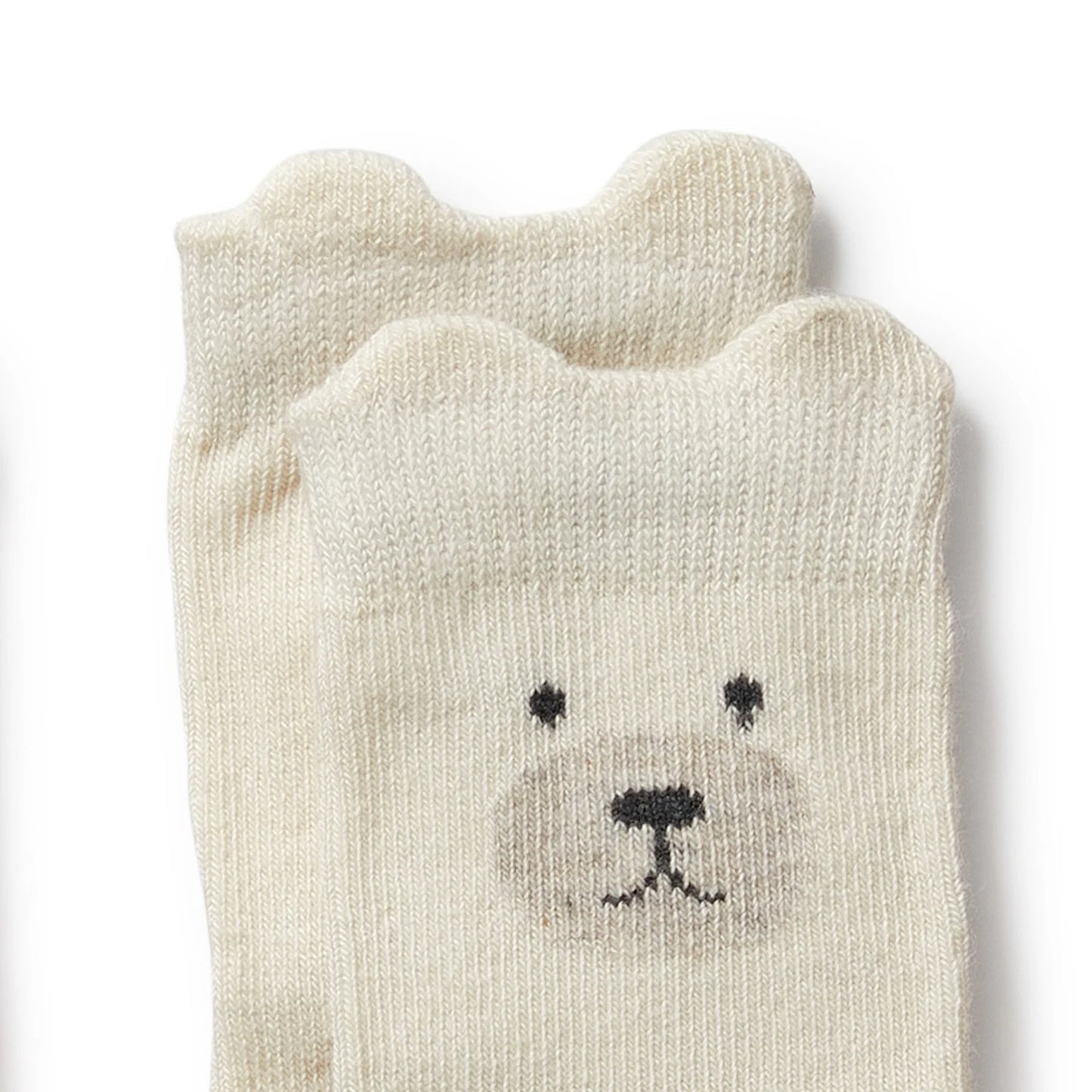 Girls Organic 4Pkt Baby Socks