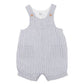 Stripe Woven Overalls - Indigo Stripe