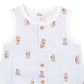 Brady Button Up Bodysuit - Brady Stripe