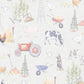 Chester Print SS Zip Romper